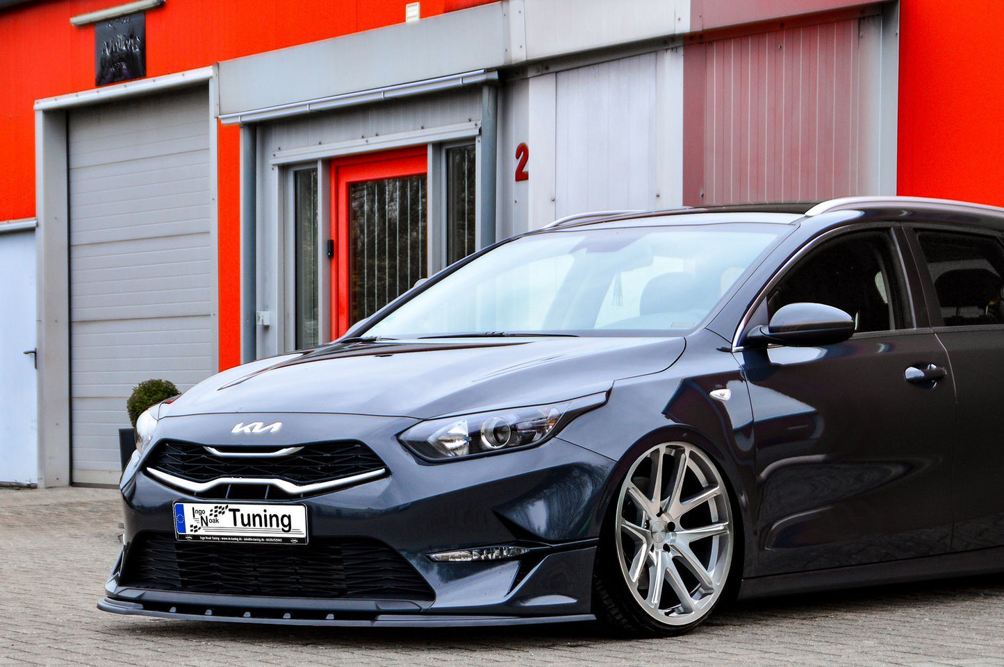 CUP Frontspoilerlippe ABS Kia Ceed CD Bj.:2021- Schwarz Matt