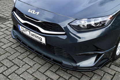 CUP Frontspoilerlippe ABS mit Seitenwing Kia Ceed SW CD Bj.:2021- Carbon