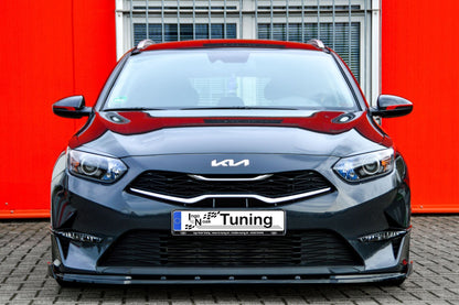 CUP Frontspoilerlippe ABS mit Seitenwing Kia Ceed SW CD Bj.:2021- Carbon