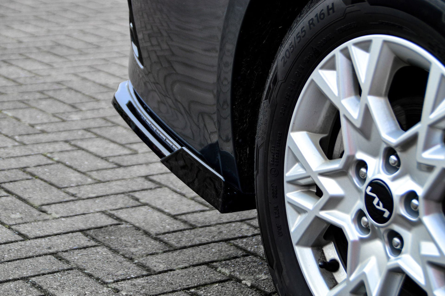 Heckansatz Seitenteile ABS Kia Ceed SW CD Bj.:2021- Schwarz Matt