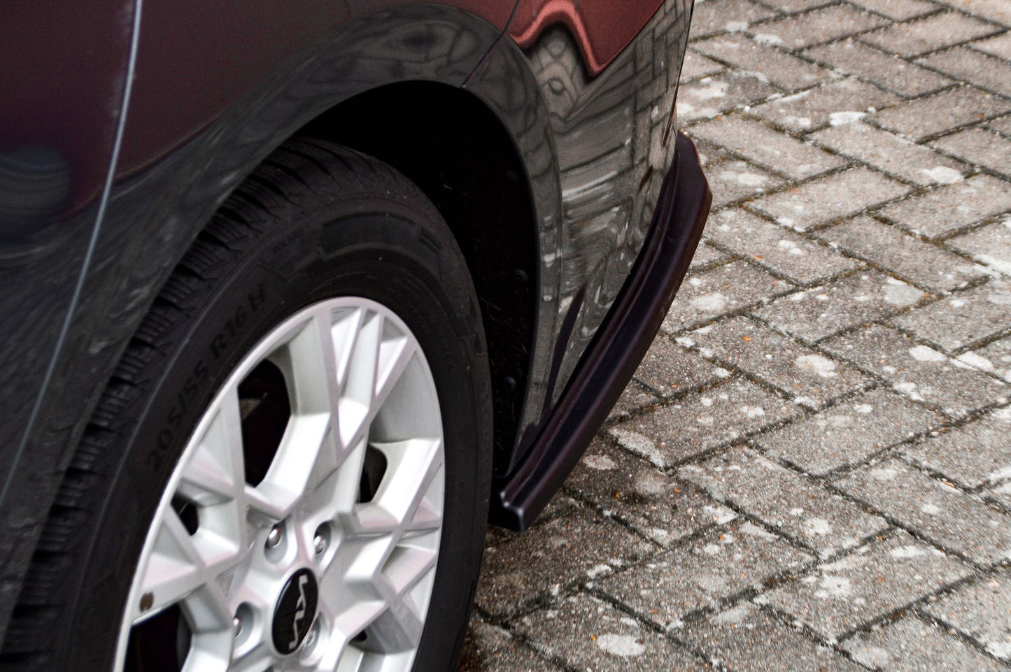 Heckansatz Seitenteile ABS Kia Ceed SW CD Bj.:2021- Schwarz Glanz