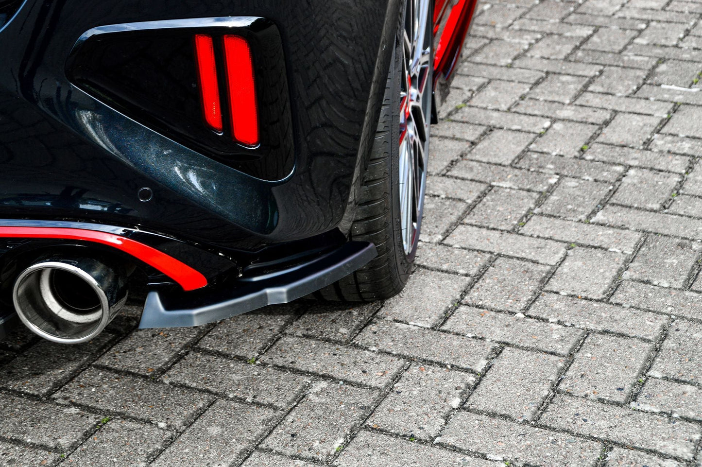 Heckansatz Seitenteile ABS Kia Ceed GT, CD ( FL) ab Bj.: 2021- Carbon