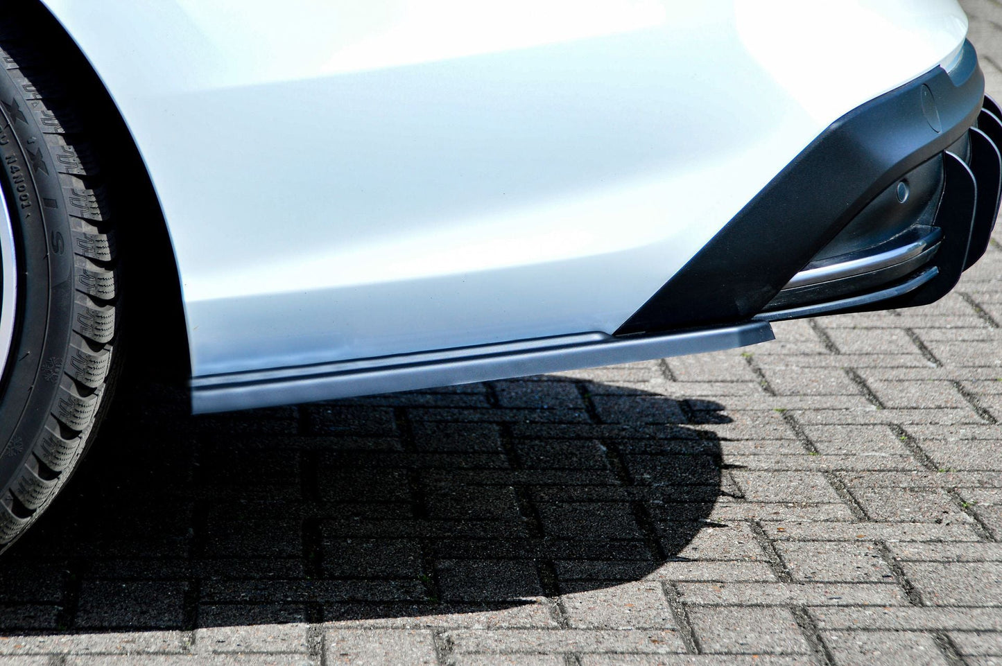 Heckansatz Seitenteile ABS Hyundai i30 N-Line Kombi ab Bj.: 2021- Carbon