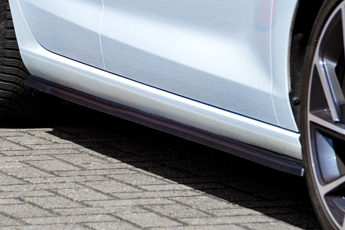 CUP Seitenschwellersatz ABS Hyundai i30 N-Line Schrägheck Schwarz Glanz