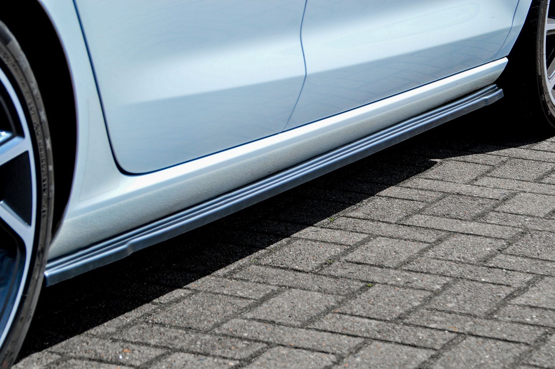 CUP Seitenschwellersatz ABS Hyundai i30 N-Line Schrägheck Schwarz Matt