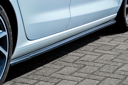 CUP Seitenschwellersatz ABS Hyundai i30 N-Line Schrägheck Schwarz Matt