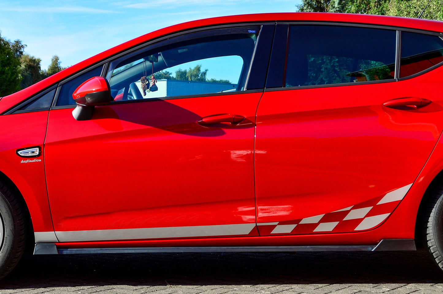 CUP Seitenschwellersatz mit Wing Hyundai i30 N-Line Schrägheck Carbon