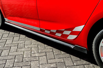 CUP Seitenschwellersatz mit Wing hinten Hyundai i30 N-Line Kombi Carbon