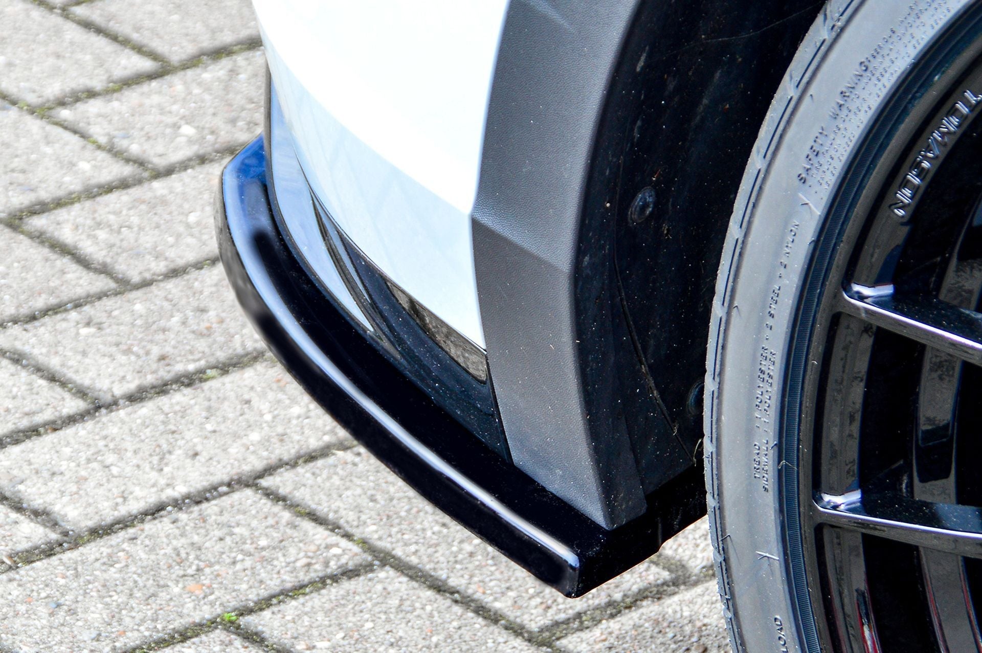 Heckansatz Seitenteile ABS Volkswagen T-Roc R ( A1 ) Schwarz Glanz