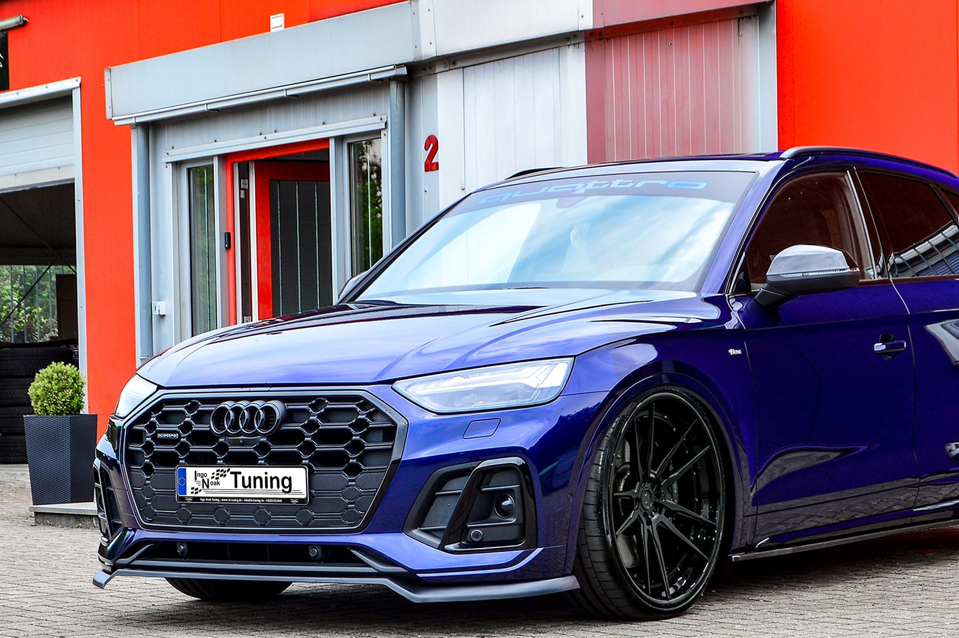 CUP Frontspoilerlippe ABS Audi Q5 FY (FYB) ab Bj.: 2020- Carbon