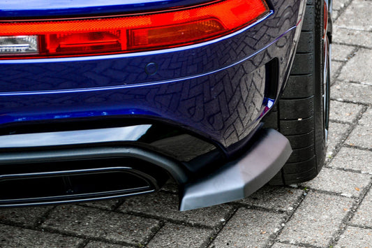 Heckansatz Seitenteile ABS Audi Q5 FY (FYB) ab Bj.: 2020- Schwarz Matt