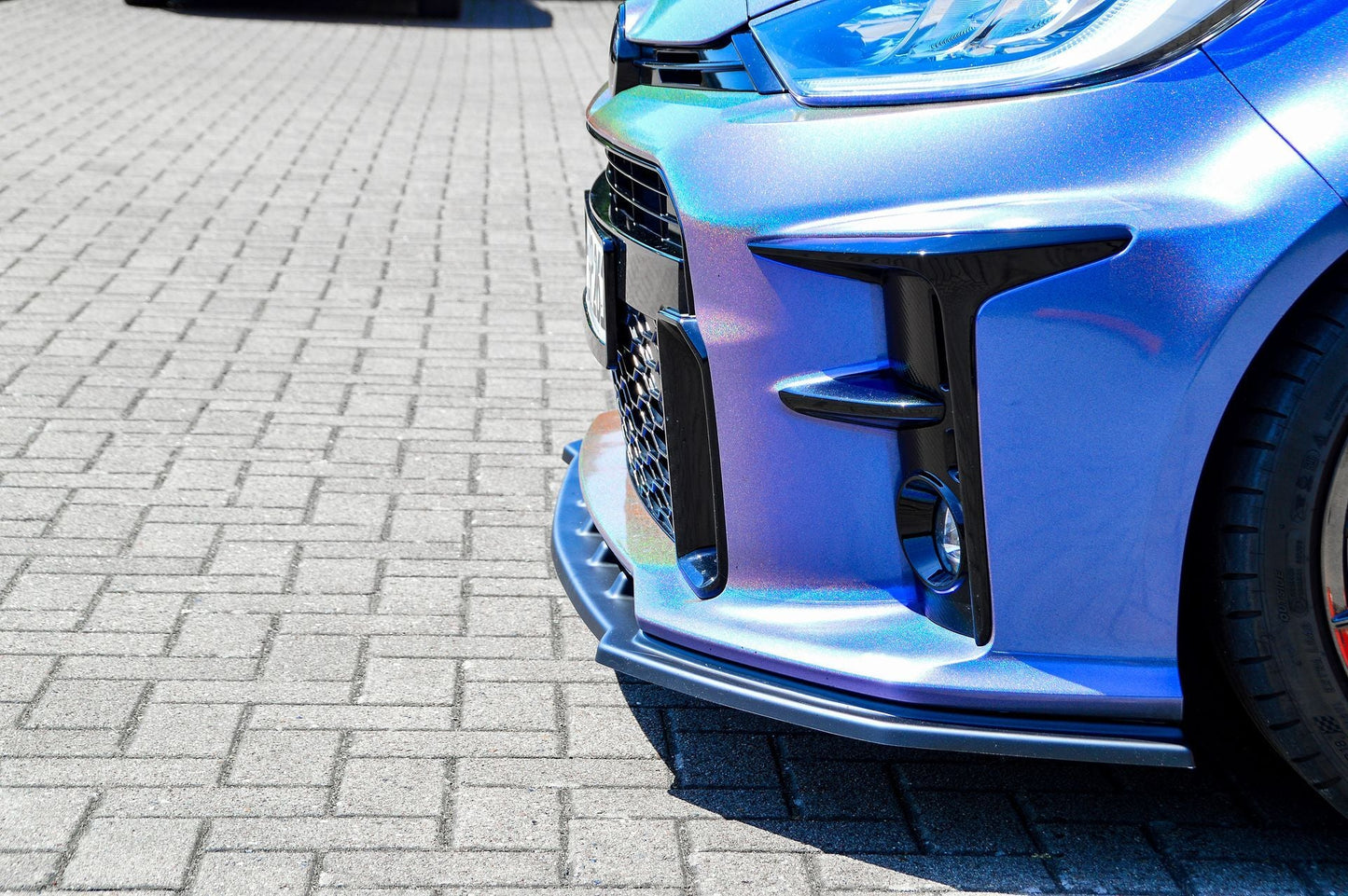 CUP Frontspoilerlippe ABS Toyota Yaris GR XP21 ab Bj.: 2020- Carbon