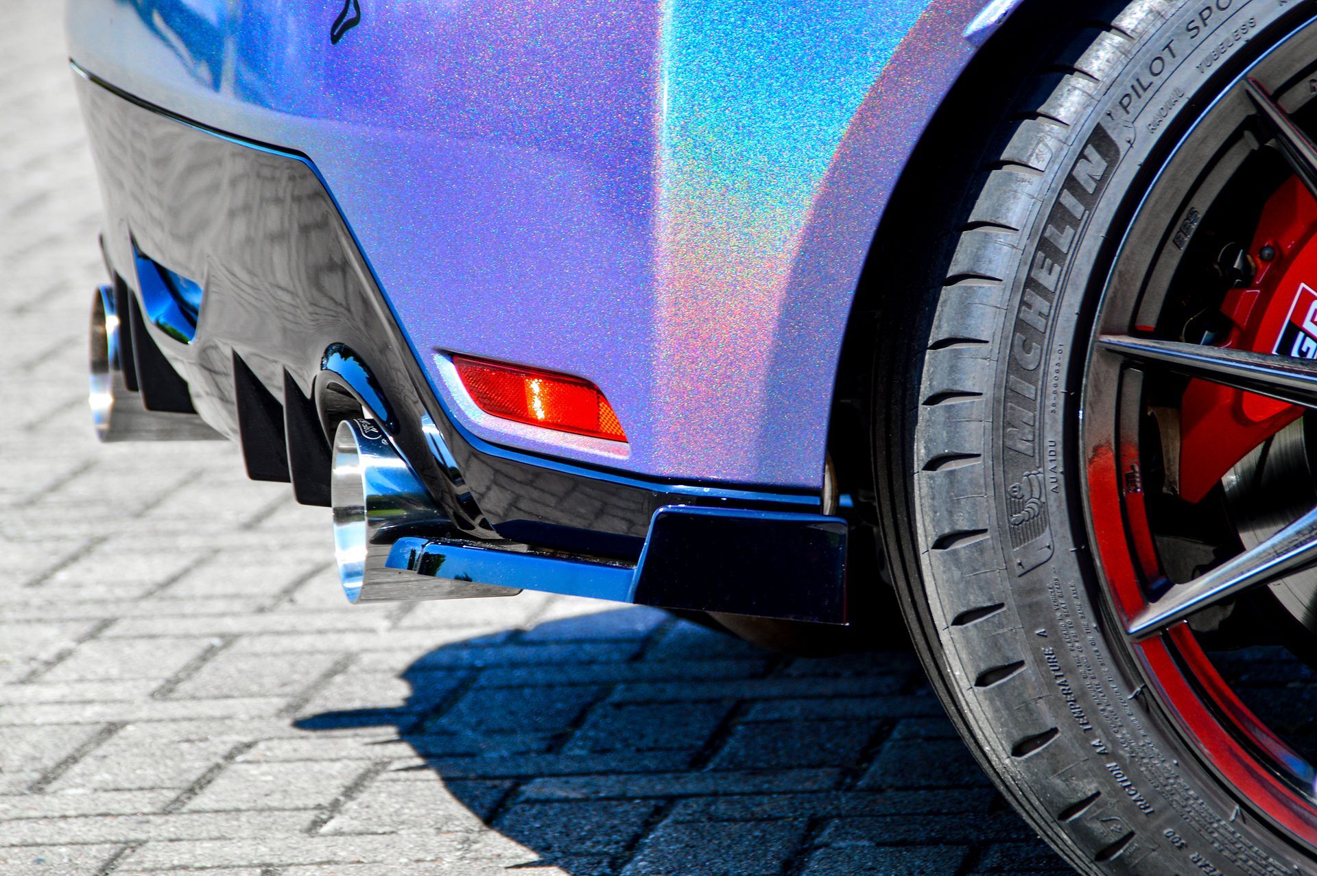 Heckansatz L/R Toyota Yaris GR XP21 ab Bj.: 2020- Carbon