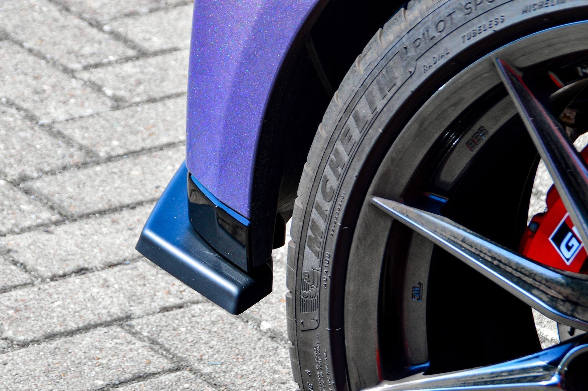 Heckansatz L/R Toyota Yaris GR XP21 ab Bj.: 2020- Schwarz Glanz