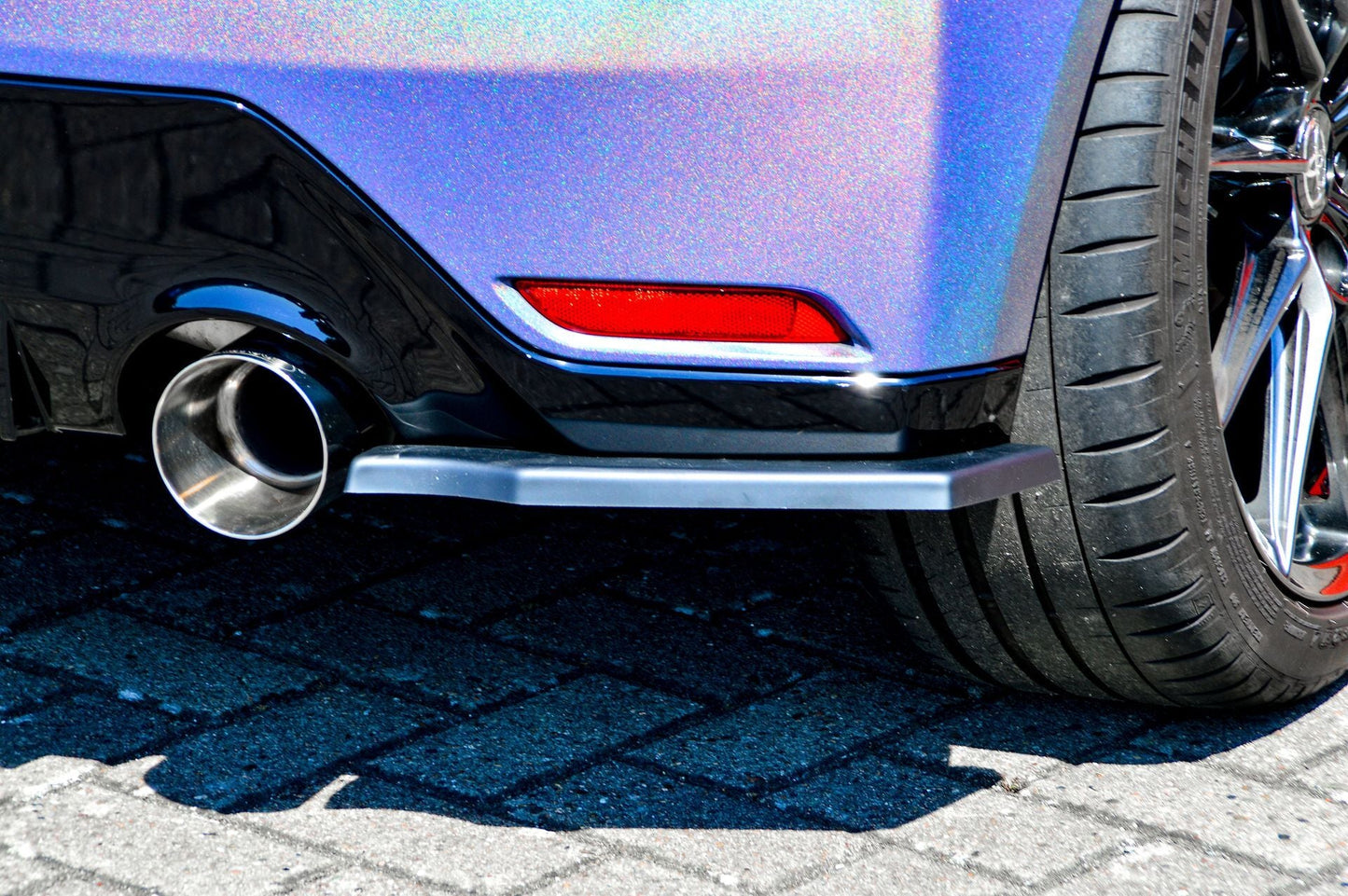 Heckansatz L/R Toyota Yaris GR XP21 ab Bj.: 2020- Schwarz Matt