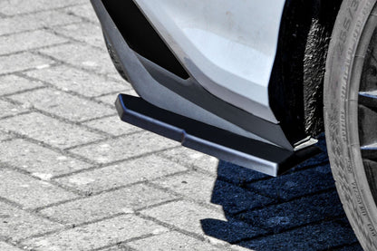 Heckansatz Seitenteile ABS Audi RS Q3 F3 ab Bj.: 2019- Schwarz Matt