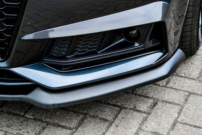 CUP Frontspoilerlippe ABS Audi A4 S-Line Typ: B9 Bj.:2015-2019 Carbon