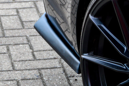 Heckansatz Seitenteile ABS Audi S4 Typ: B9 Bj.:2015-2019 Schwarz Matt