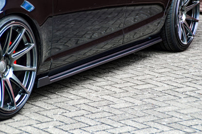Seitenschwellersatz mit Wing Audi A6 4F Bj.: 2004-2008 Carbon