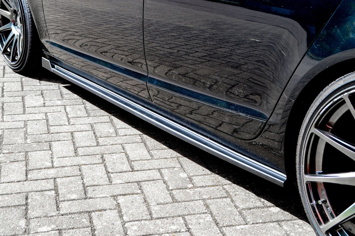 Seitenschwellersatz mit Wing Audi A6 4F Bj.: 2004-2008 Carbon