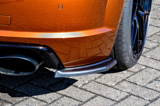 Heckansatz Seitenteile ABS Audi TT RS, 8S Bj.: 2016-2018 Schwarz Glanz