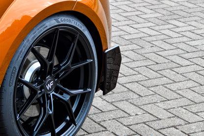 Hintere Seiten Flaps/Flicks Audi TT RS, 8S Bj.: 2016-2018 Schwarz Glanz