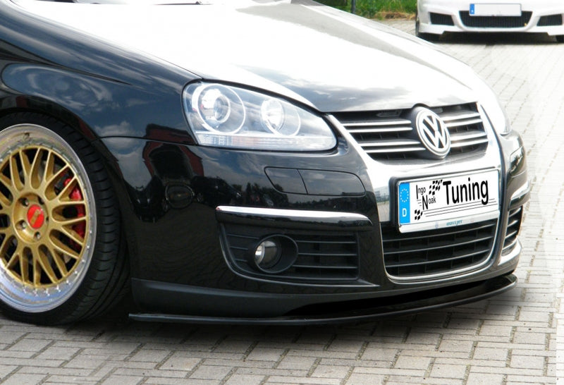 CUP Frontspoilerlippe ABS Volkswagen Golf 5, 1K Bj.: 2003-2008 Schwarz Glanz