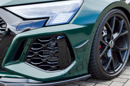 Seitenflaps Audi RS3, 8Y, Limousine Ab Bj.: 2020 - Schwarz Glanz