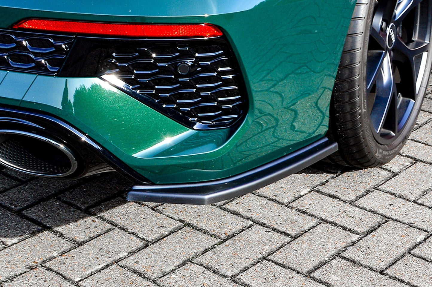 Heckansatz Seitenteile ABS Audi RS3, 8Y, Limousine Ab Bj.: 2020 - Carbon