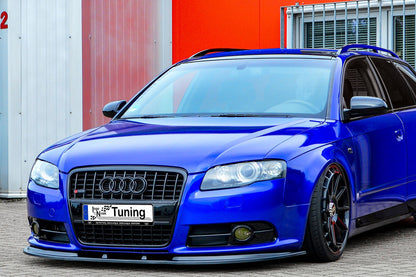 CUP Frontspoilerlippe ABS Audi S4 / B7 Bj.:2004-2009 Schwarz Matt