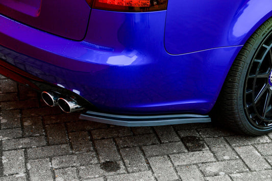 Heckansatz Seitenteile ABS Audi A4 / B7 S-Line Bj.:2004-2009 Carbon