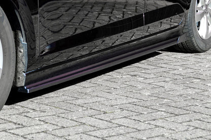 Seitenschwellersatz mit Wing Volkswagen Polo 6 , 2G/AW Schwarz Matt