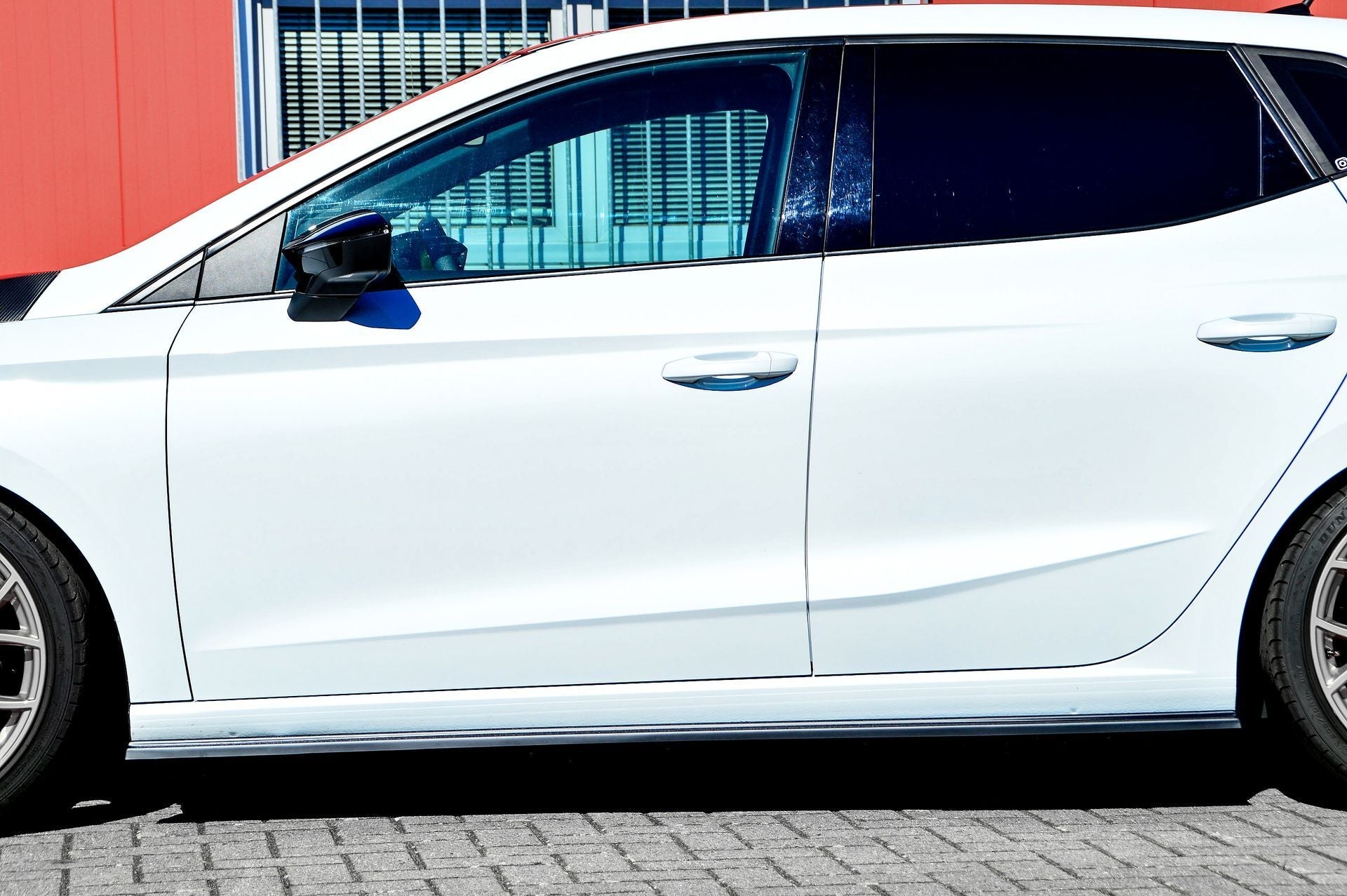 Seitenschwellersatz ABS Seat Ibiza 5 6F KJ Bj.:2017-2021 Schwarz Glanz