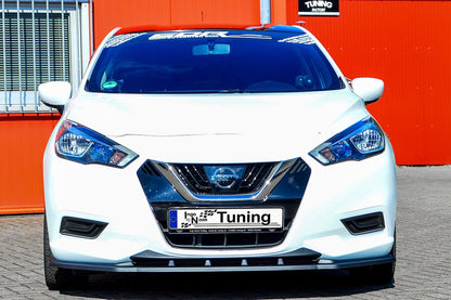CUP Frontspoilerlippe ABS Nissan Micra K14 Bj.:2017-2022 Carbon