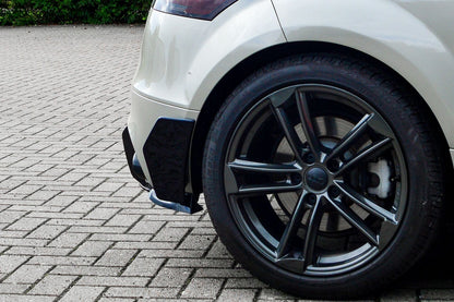 Hintere Seiten Flaps/Flicks Audi TT 8J S-Line Ab Bj.: 2006-2014 Schwarz Glanz