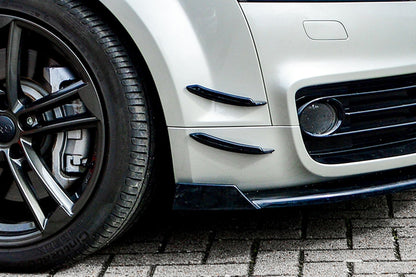 Seitenflaps Satz Audi TT 8J S-Line Ab Bj.: 2006-2014 Schwarz Matt