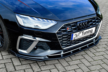 CUP Frontspoilerlippe ABS mit Seitenwing Audi S4, B9, 8W Facelift Carbon