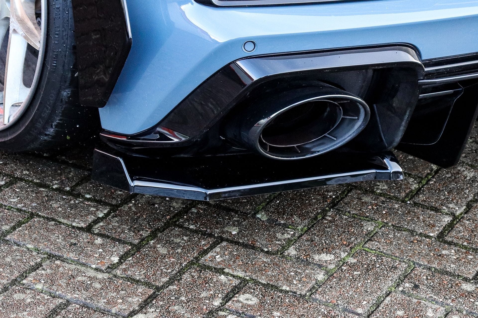 Heckansatz Seitenteile ABS Audi R8, 4S Coupe + Roadster Schwarz Matt