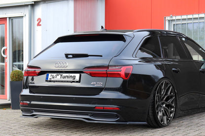 Heckansatz Audi A6 Typ F2, C8 Bj.:2018 -2023 Schwarz Glanz