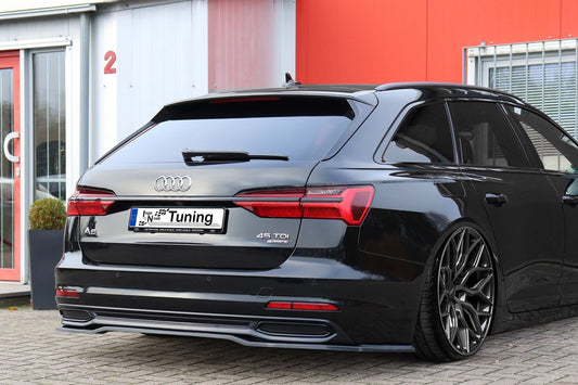 Heckansatz Audi A6 Typ F2, C8 Bj.:2018 -2023 Schwarz Glanz