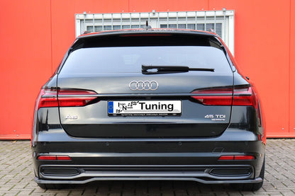 Heckansatz Audi A6 Typ F2, C8 Bj.:2018 -2023 Schwarz Glanz