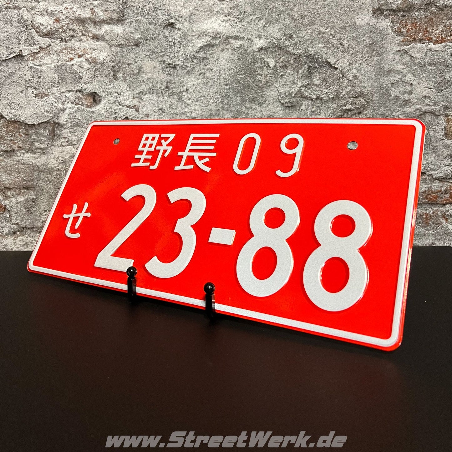 StreetWerk76 23-88 License Plate