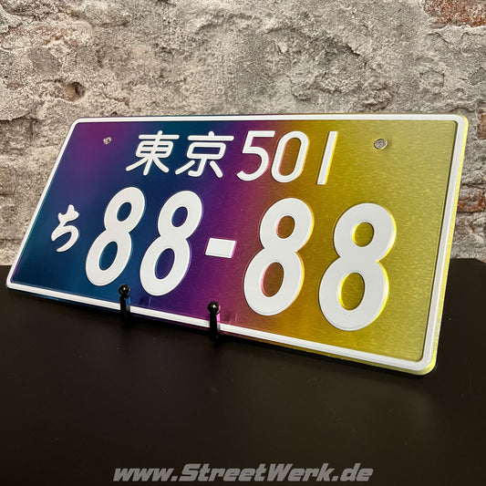 StreetWerk76 88-88 Holo License Plate