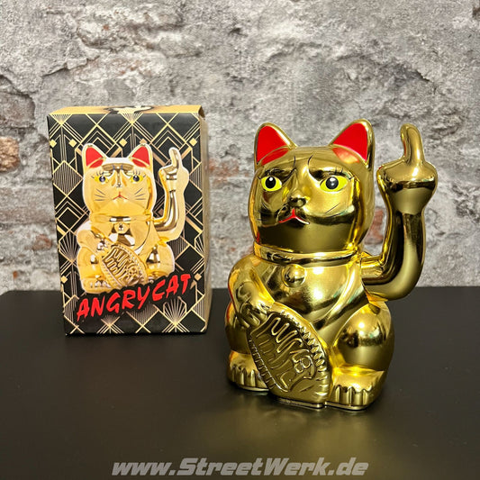 StreetWerk76 Angry Cat - Gold