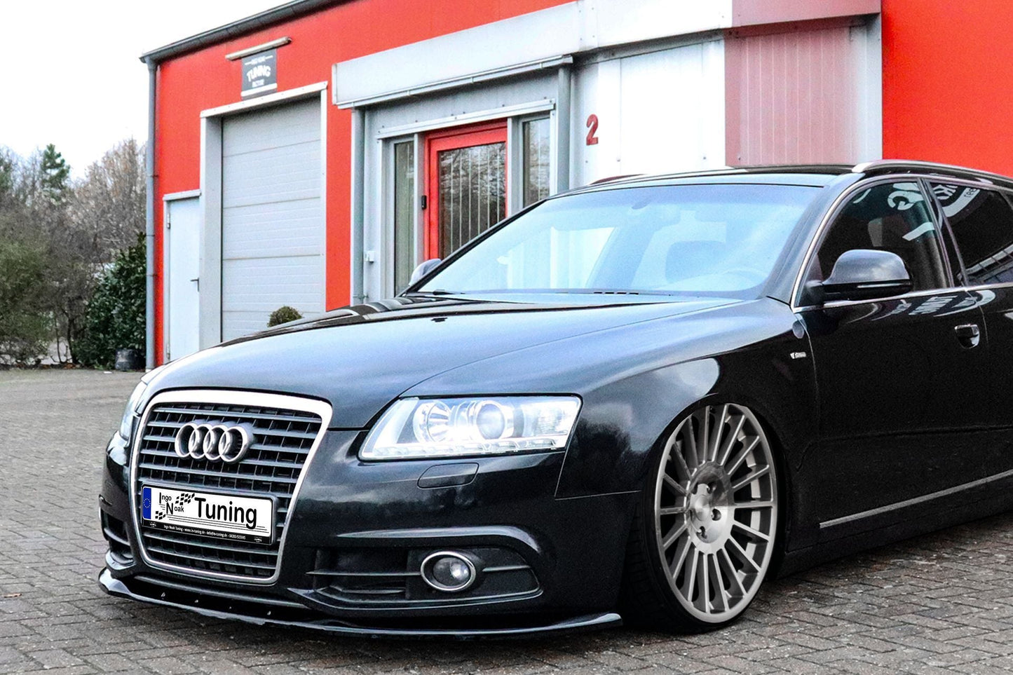 CUP Frontspoilerlippe ABS Audi A6 4F mit S-Line Bj.: 2008-2011 Carbon
