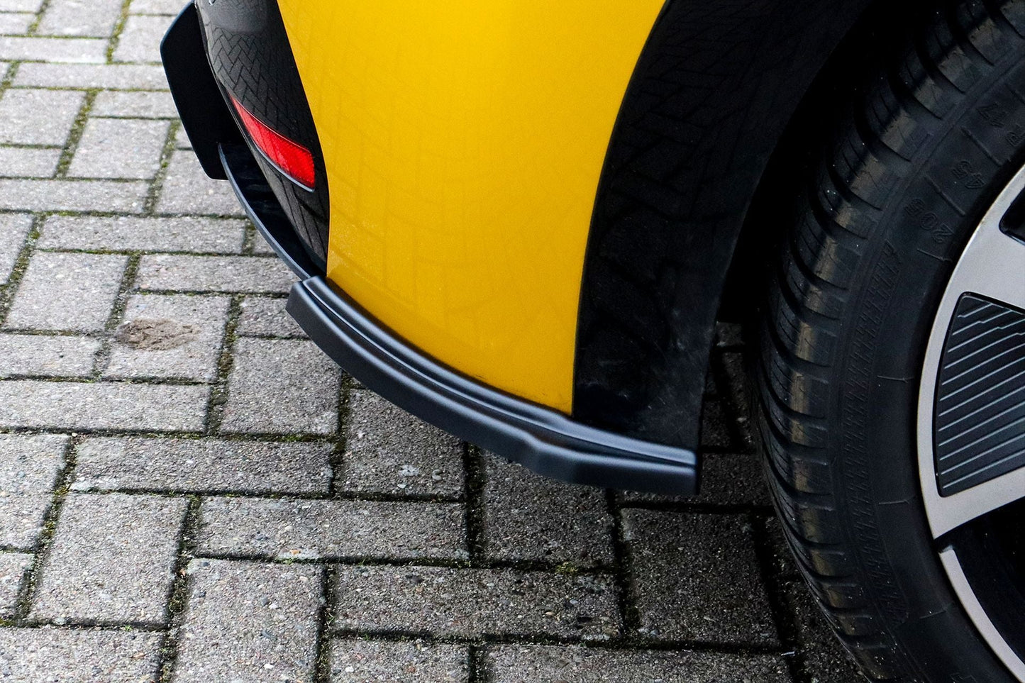 Heckansatz Seitenteile ABS Peugeot 208 + e208 ,GT, GT-Line Schwarz Matt