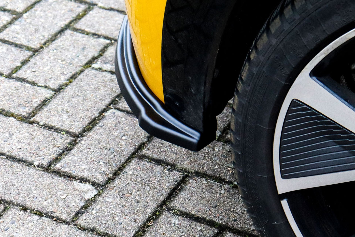 Heckansatz Seitenteile ABS Peugeot 208 + e208 ,GT, GT-Line Schwarz Matt