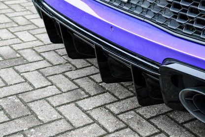 Gefräster Heckansatz Audi R8, 4S Coupe + Roadster ab Bj.:2019 - Schwarz Matt