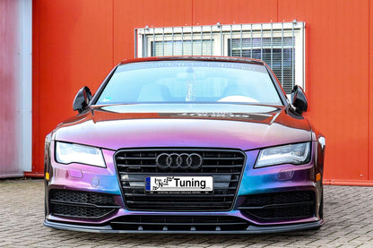 CUP Frontspoilerlippe ABS Audi A7 S-Line + S7 C7 Bj.: 2010-2014 Carbon