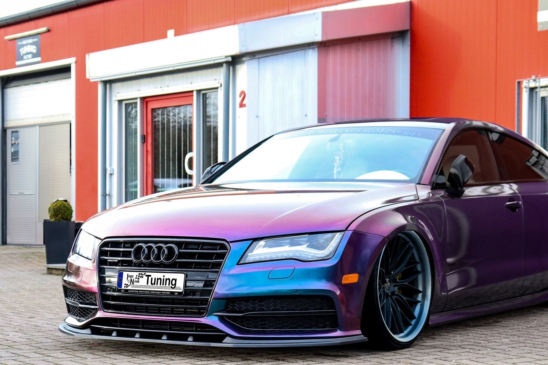 CUP Frontspoilerlippe ABS Audi A7 S-Line + S7 C7 Bj.: 2010-2014 Carbon